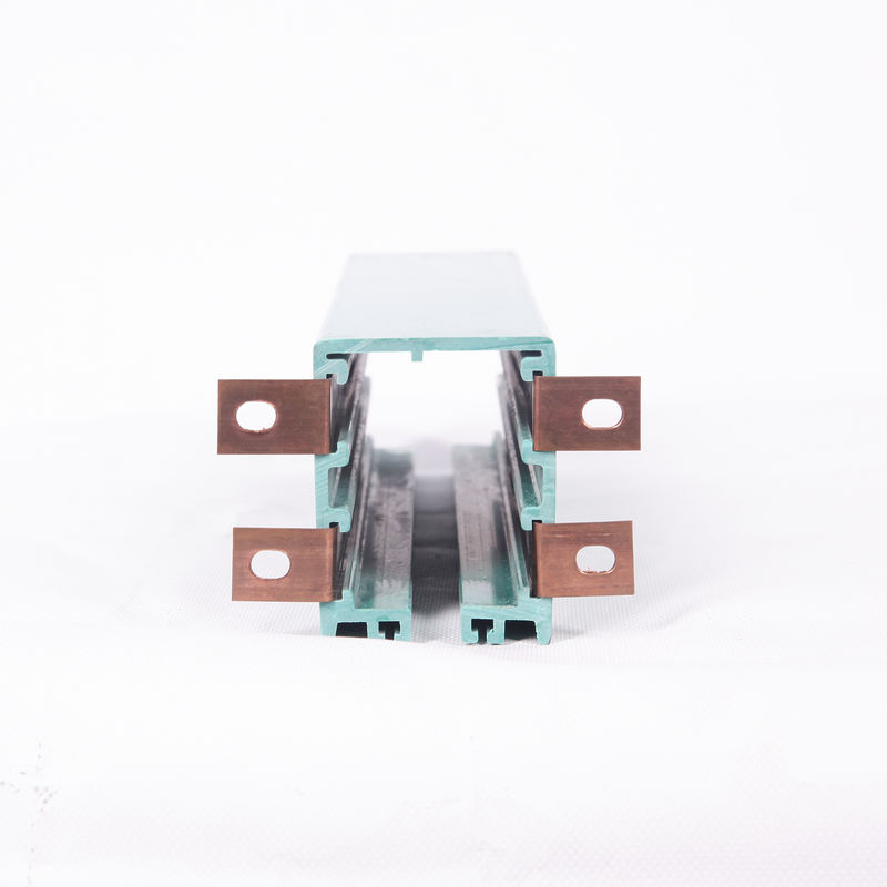 Veelpolige Ingesloten het Spoorbusbar van Leiderrail copper conductor